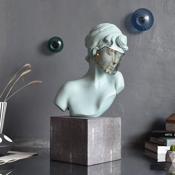 decorative objects & figurines portrait art head mask girl 50cm resin greek goddess statues crafts home decoration
decorative objects & figurines portrait art head mask girl 50cm resin greek goddess statues crafts home decoration