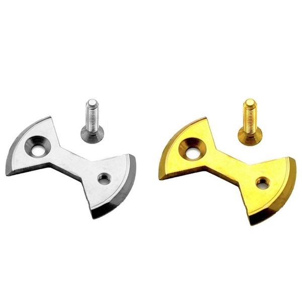 tools titanium alloy mtb bike bicycle pedal plate cleats for zero bolts replace parts
tools titanium alloy mtb bike bicycle pedal plate cleats for zero bolts replace parts