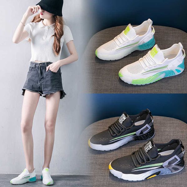 spring and summer breathable fly weave comfortable leisure sports shoes women's single 2021 versatile shallow flat bottom
spring and summer breathable fly weave comfortable leisure sports shoes women's single 2021 versatile shallow flat bottom