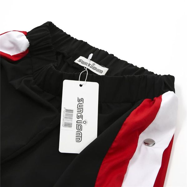 women's pants & capris fashion women cut off split side long loose buttons wide leg jogger casual trousers sportwear running, Black;white
women's pants & capris fashion women cut off split side long loose buttons wide leg jogger casual trousers sportwear running, Black;white