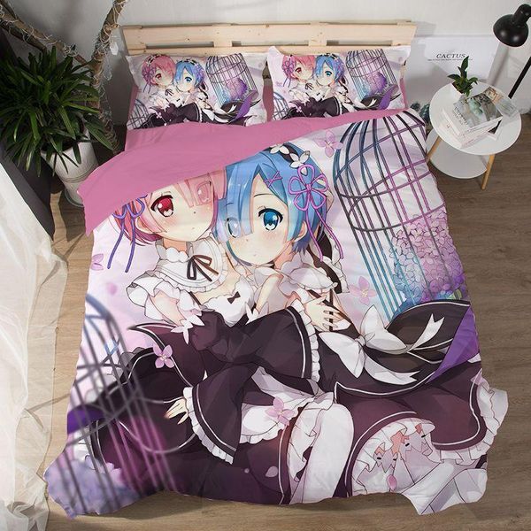 bedding sets rem ram 3d cartoon anime print set duvet covers pillowcases one piece comforter bedclothes bed linen 04
bedding sets rem ram 3d cartoon anime print set duvet covers pillowcases one piece comforter bedclothes bed linen 04