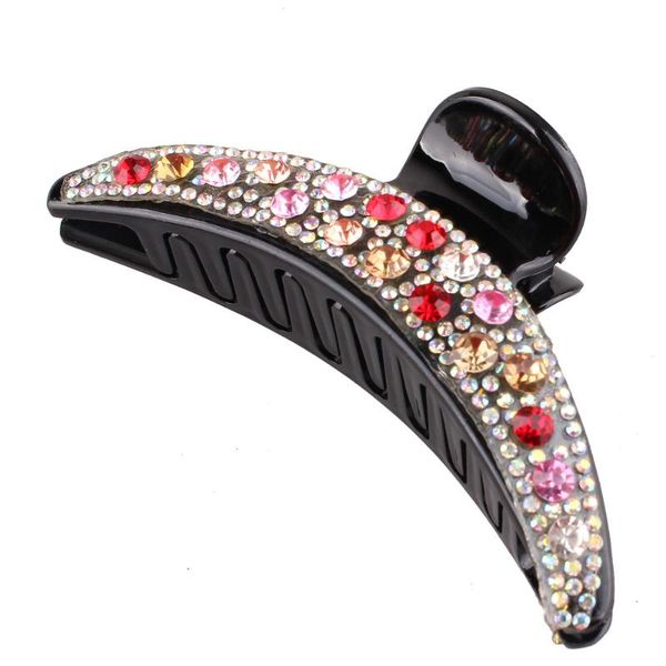 hair clips & barrettes shiny colorful crystal ladies hairclip women clip banana rhinestone accessories, Golden;silver
hair clips & barrettes shiny colorful crystal ladies hairclip women clip banana rhinestone accessories, Golden;silver