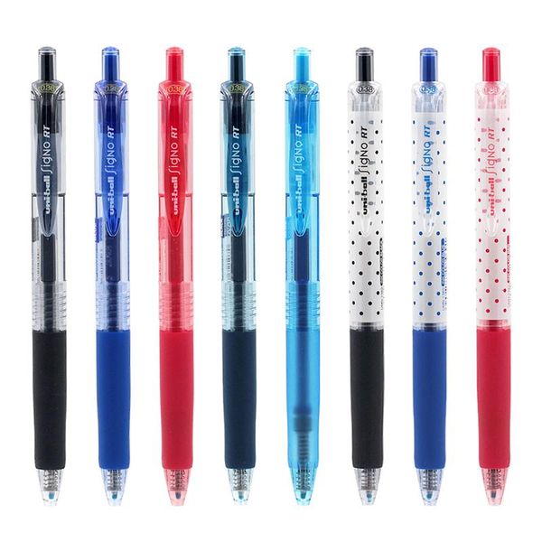 gel pens 1 pc mitsubishi uni-ball signo rt retractable pen pena warna ultra fine umn-138 made in japan
gel pens 1 pc mitsubishi uni-ball signo rt retractable pen pena warna ultra fine umn-138 made in japan