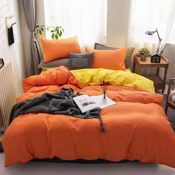 side orange+yellow bedding set bed flat sheet pillowcase & duvet cover high-quality sets
side orange+yellow bedding set bed flat sheet pillowcase & duvet cover high-quality sets