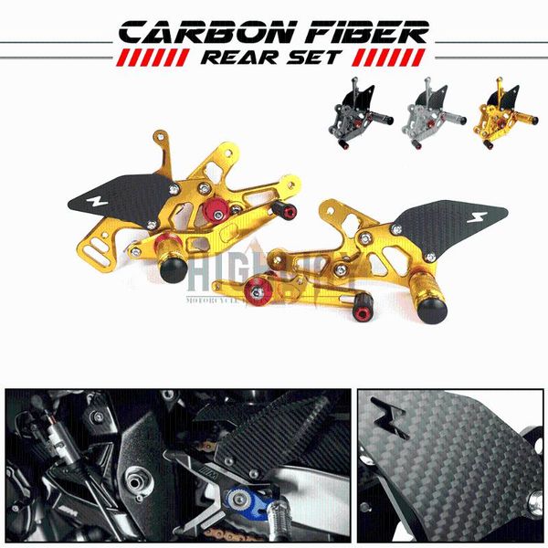 pedals motorcycle cnc & carbon fiber footrest rear sets adjustable rearset foot pegs for s1000rr s 1000 rr 2021-2021
pedals motorcycle cnc & carbon fiber footrest rear sets adjustable rearset foot pegs for s1000rr s 1000 rr 2021-2021