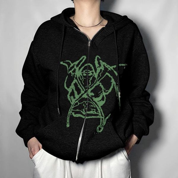 women's hoodies & sweatshirts hip hop sweatshirt skeleton printed zipper streetwear sports winter autumn long sleeve pullover coat hood, Black
women's hoodies & sweatshirts hip hop sweatshirt skeleton printed zipper streetwear sports winter autumn long sleeve pullover coat hood, Black