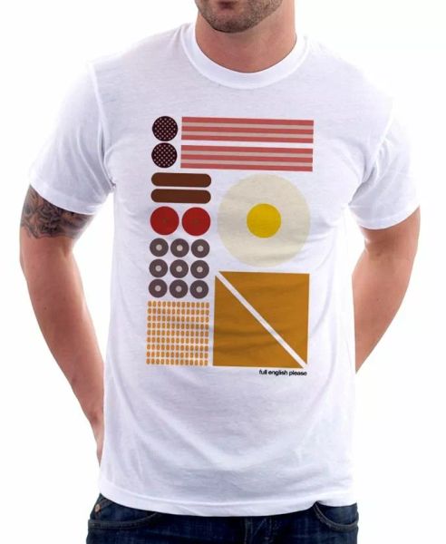 full english breakfast food continental egg sausages bacon tshirt fn9457, White;black
full english breakfast food continental egg sausages bacon tshirt fn9457, White;black