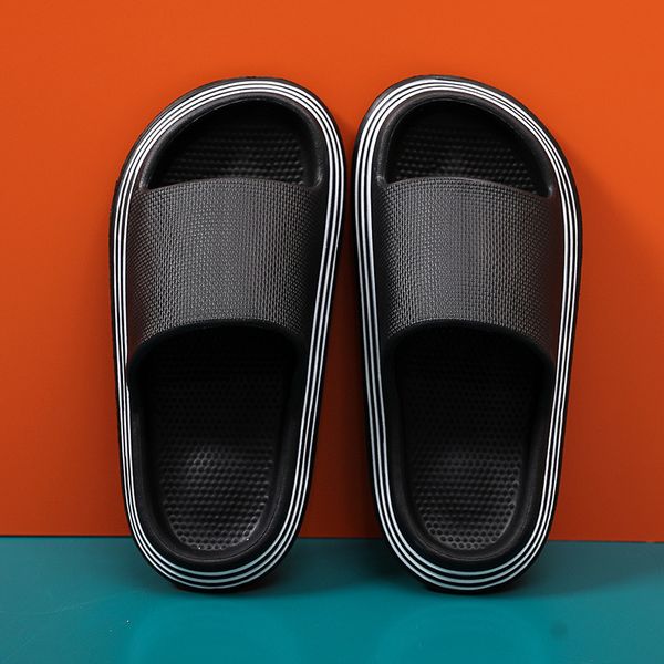 summer women indoor slippers casual non-slip bathroom home floor flat shoes ladies/men's thick bottom slides, Black
summer women indoor slippers casual non-slip bathroom home floor flat shoes ladies/men's thick bottom slides, Black
