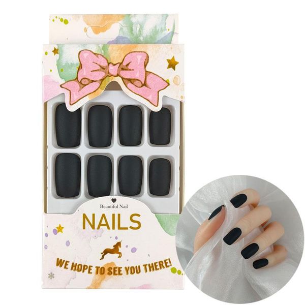 false nails wearable fake finished matte surface replaceable flexible glue 24pcs black medium long full cover nail styles, Red;gold
false nails wearable fake finished matte surface replaceable flexible glue 24pcs black medium long full cover nail styles, Red;gold