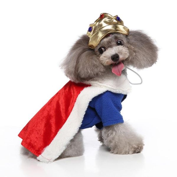 cat costumes funny cosplay dog costume pet king suit clothing for small medium dogs cats festival outfits puppy coats
cat costumes funny cosplay dog costume pet king suit clothing for small medium dogs cats festival outfits puppy coats