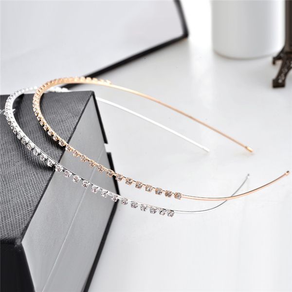 and hair accessories water drill hairband single double row inlaid diamond sweet headdress headband, Silver
and hair accessories water drill hairband single double row inlaid diamond sweet headdress headband, Silver
