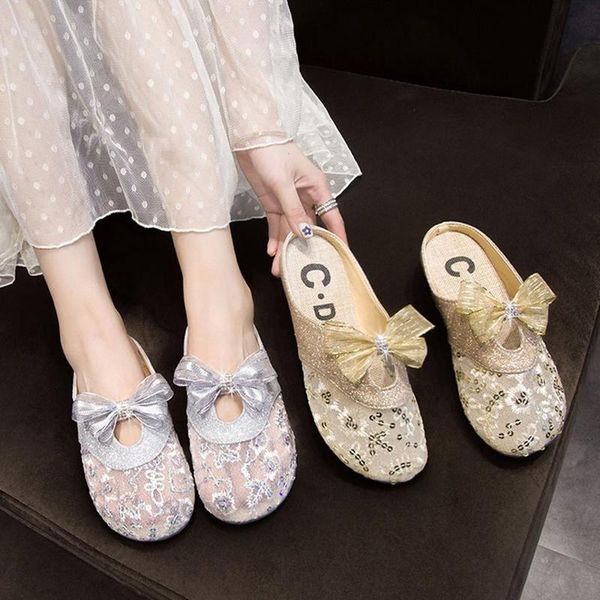 slippers style summer fashion sandals korean comfortable pointed baotou casual bowknot net breathable flat shoes, Black
slippers style summer fashion sandals korean comfortable pointed baotou casual bowknot net breathable flat shoes, Black