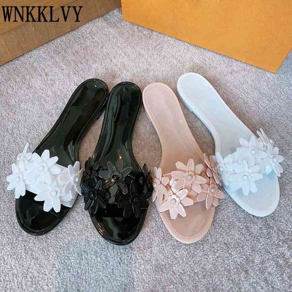 2021 summer flat beach slippers women pvc mixed color flowers sandals female comfort seaside vacation jelly shoes lazy slides, Black
2021 summer flat beach slippers women pvc mixed color flowers sandals female comfort seaside vacation jelly shoes lazy slides, Black