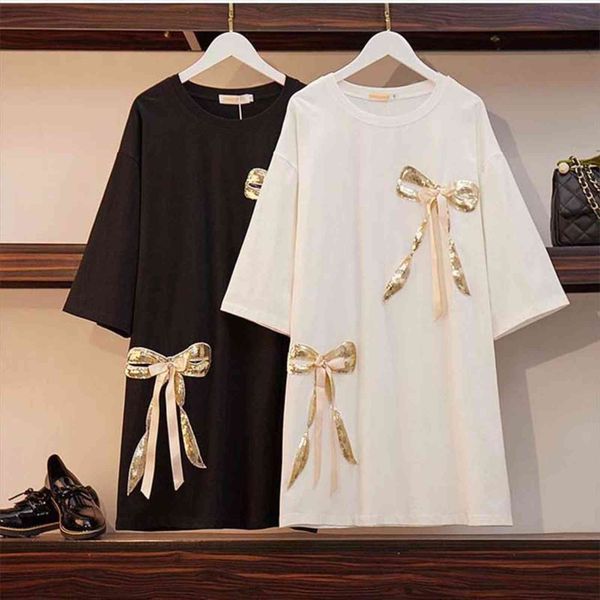 summer vogue bow plus size women dresses embroidery sequin glitter white midi oversize mujer kawaii femme vestidos, Black;gray
summer vogue bow plus size women dresses embroidery sequin glitter white midi oversize mujer kawaii femme vestidos, Black;gray