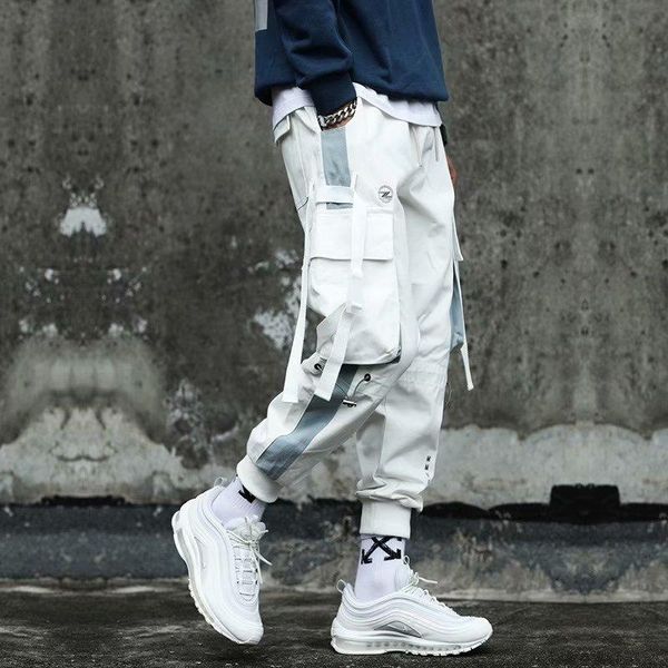 men's pants men black cargo for joggers sweatpants trousers male white korean techwear steetwear hip hop ribbons
men's pants men black cargo for joggers sweatpants trousers male white korean techwear steetwear hip hop ribbons