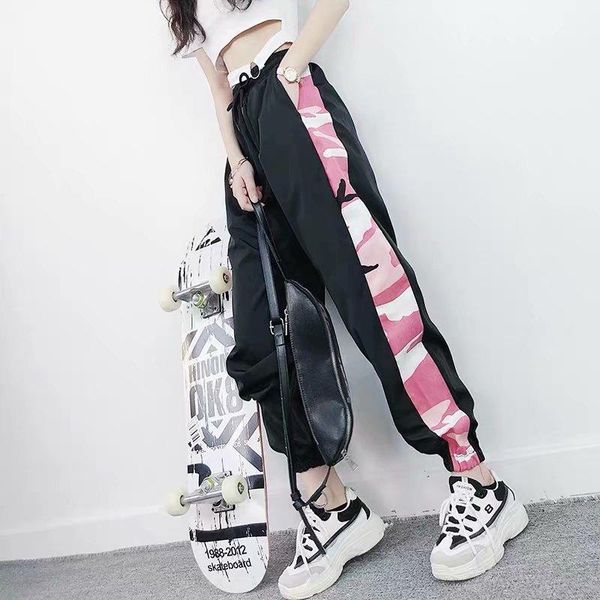women's pants & capris 2021 women fashion casual hip hop loose side-stripe wide leg ankle length plus size, Black;white
women's pants & capris 2021 women fashion casual hip hop loose side-stripe wide leg ankle length plus size, Black;white