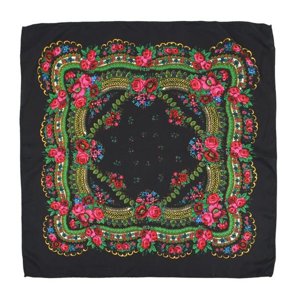 scarves russian national headscarf flower printed handkerchief retroturban scarf square bandana muslim head wraps headband, Blue;gray
scarves russian national headscarf flower printed handkerchief retroturban scarf square bandana muslim head wraps headband, Blue;gray
