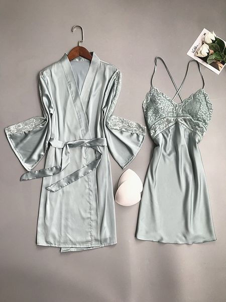 women rayon kimono bathrobe lace bride bridesmaid wedding robe set sleepwear casual home clothes nightwearby air, Black;red
women rayon kimono bathrobe lace bride bridesmaid wedding robe set sleepwear casual home clothes nightwearby air, Black;red
