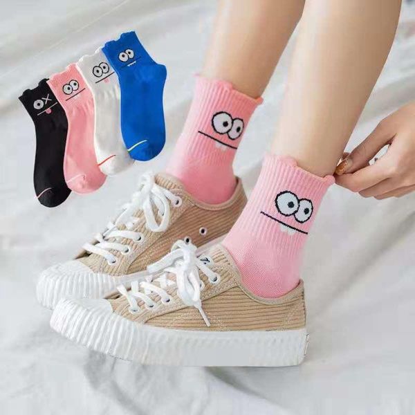socks & hosiery spring and summer three-dimensional big eyes korean japanese cartoon cute personality creative cotton, Black;white
socks & hosiery spring and summer three-dimensional big eyes korean japanese cartoon cute personality creative cotton, Black;white