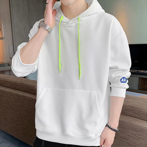 men's hoodies & sweatshirts casual pullover waffle men long sleeved loose hooded sportwear streetwear hip hop sudaderas con cap, Black
men's hoodies & sweatshirts casual pullover waffle men long sleeved loose hooded sportwear streetwear hip hop sudaderas con cap, Black
