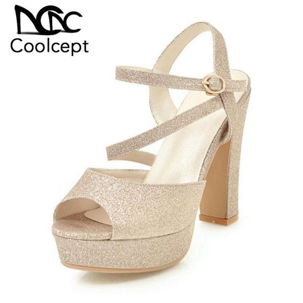 coolcept size 32-43 women high heel sandals platform peep toe buckle woman ornate classic shoes wedding footwear, Black
coolcept size 32-43 women high heel sandals platform peep toe buckle woman ornate classic shoes wedding footwear, Black