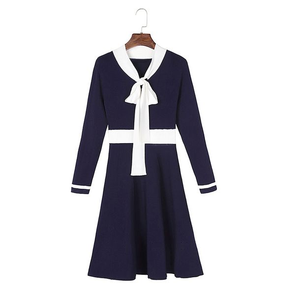 blue navy black knitted long sleeve bow collar mini short dress winter autumn elegant d0838 210514, Black;gray
blue navy black knitted long sleeve bow collar mini short dress winter autumn elegant d0838 210514, Black;gray