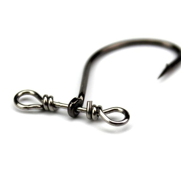 fishing hooks 10/20pcs lure nickel crank single double hole swivel high carbon steel fish
fishing hooks 10/20pcs lure nickel crank single double hole swivel high carbon steel fish