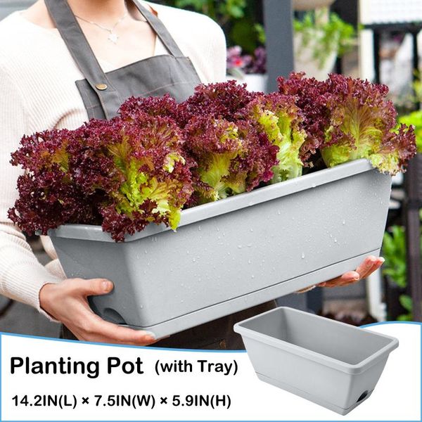 planters & pots vegetable planting pot plastic flower balcony trough rectangle flowerpot garden #td
planters & pots vegetable planting pot plastic flower balcony trough rectangle flowerpot garden #td
