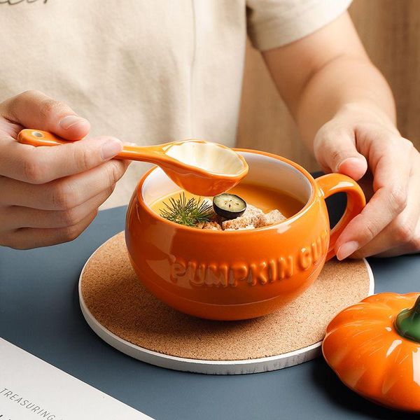 mugs creative ceramic with lid handmade coffee cups pumpkin shaped tea milk breakfast mug oatmeal yogurt cup unique novelty gift
mugs creative ceramic with lid handmade coffee cups pumpkin shaped tea milk breakfast mug oatmeal yogurt cup unique novelty gift