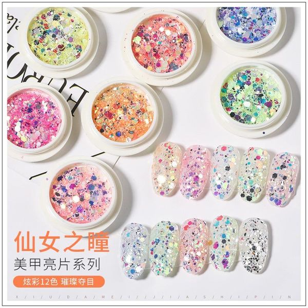 nail art decorations manicure stickers irregular crystal fragments gradient super flash jewelry rhinestone sequins fake decoration, Silver;gold
nail art decorations manicure stickers irregular crystal fragments gradient super flash jewelry rhinestone sequins fake decoration, Silver;gold