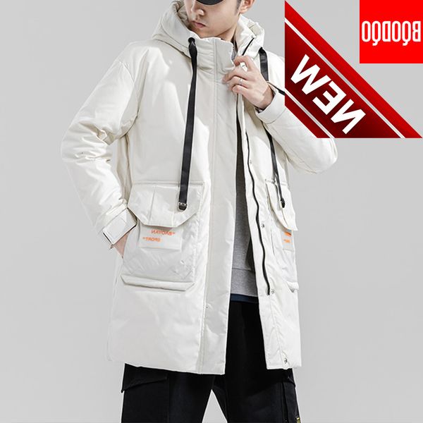 long men down jacket winter hooded 90% white duck snow jackets coat thick japan hip hop streetwear military oversized coats, Black
long men down jacket winter hooded 90% white duck snow jackets coat thick japan hip hop streetwear military oversized coats, Black