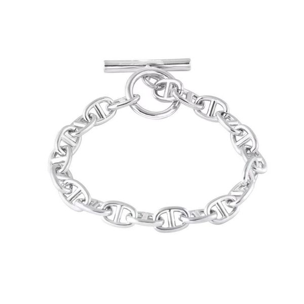 2021 luxury designer bracelet for women men bangle charm cuff china fashion chain jewelry titanium steel plating lovers nose bracelets women, Golden;silver
2021 luxury designer bracelet for women men bangle charm cuff china fashion chain jewelry titanium steel plating lovers nose bracelets women, Golden;silver
