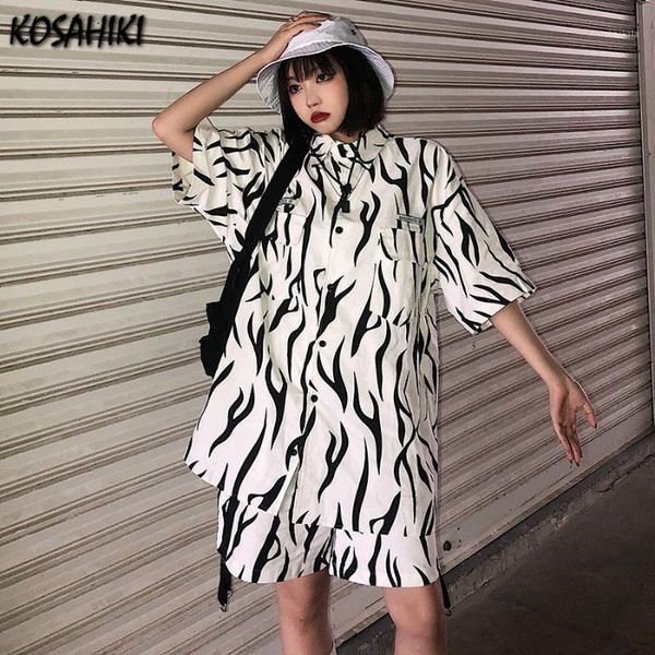 casual suit female summer korean ins zebra pattern blouse + thin shorts fashion women two-piece set harajuku streetwear women's tracksu, Gray
casual suit female summer korean ins zebra pattern blouse + thin shorts fashion women two-piece set harajuku streetwear women's tracksu, Gray