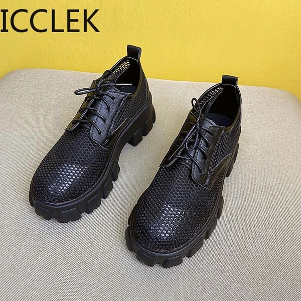 dress shoes platform women loafers round toe leather buckle breathable mesh 2021 slip on spring summer square heels mujer, Black
dress shoes platform women loafers round toe leather buckle breathable mesh 2021 slip on spring summer square heels mujer, Black