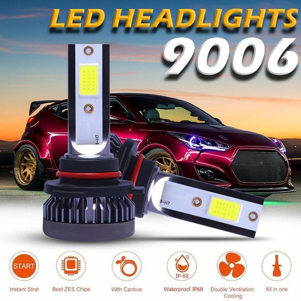 car headlights 1 pair led headlight bulbs 72w 12000lm 8000k cob quakeproof low voltage protection dissipate heat automobile headlamp
car headlights 1 pair led headlight bulbs 72w 12000lm 8000k cob quakeproof low voltage protection dissipate heat automobile headlamp