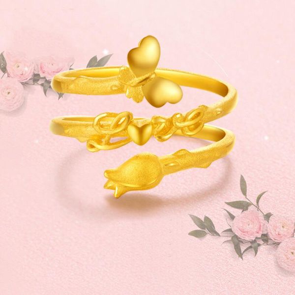 cluster rings mengyi fashion charm adjustable opening 925 ring flower butterfly women engagement wedding party gift, Golden;silver
cluster rings mengyi fashion charm adjustable opening 925 ring flower butterfly women engagement wedding party gift, Golden;silver