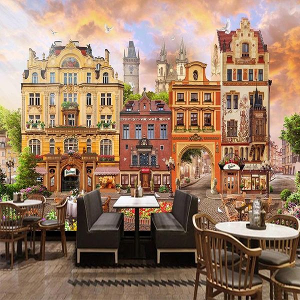 wallpapers drop custom waterproof wallpaper european style city building oil painting murals removable wall sticker
wallpapers drop custom waterproof wallpaper european style city building oil painting murals removable wall sticker
