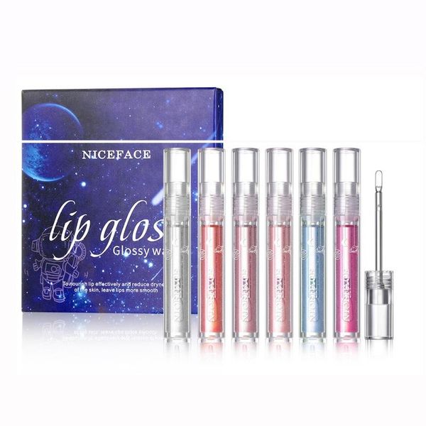 lip gloss jelly texture transparent glass shimmer plump lips theme glaze moisturizing and non-drying 6-color set for wo
lip gloss jelly texture transparent glass shimmer plump lips theme glaze moisturizing and non-drying 6-color set for wo