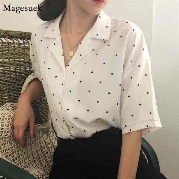 blusas fashion shirt women summer short sleeve blouse chic elegant polka dot blouses sweet office lady clothing 10209 210512, White
blusas fashion shirt women summer short sleeve blouse chic elegant polka dot blouses sweet office lady clothing 10209 210512, White