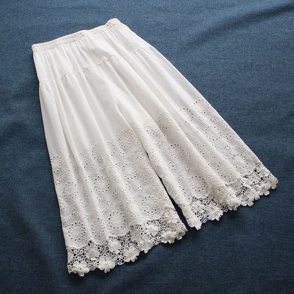 women's shorts lamtrip fairy hollow out lace lolita loose wide leg pants 2021 spring pc6s, White;black
women's shorts lamtrip fairy hollow out lace lolita loose wide leg pants 2021 spring pc6s, White;black