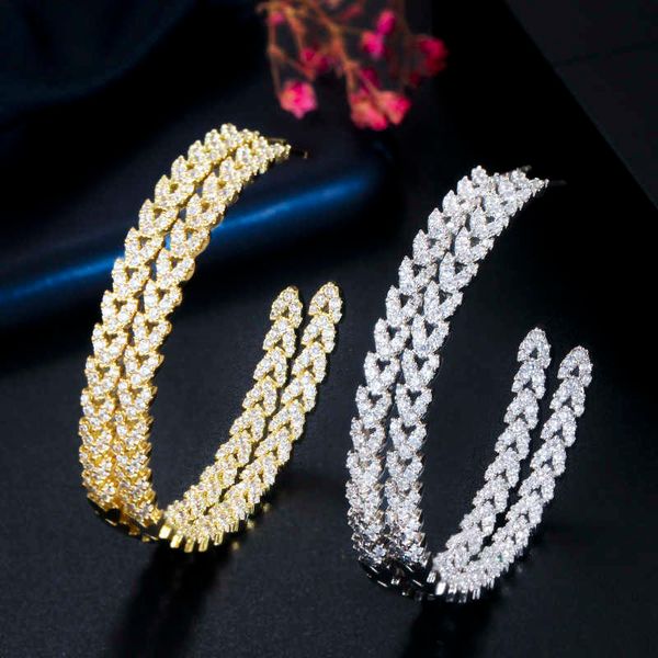 half round mirco pave white cubic zirconia large wedding party hoop earrings for women african gold jewelry cz745 210714, Golden;silver
half round mirco pave white cubic zirconia large wedding party hoop earrings for women african gold jewelry cz745 210714, Golden;silver