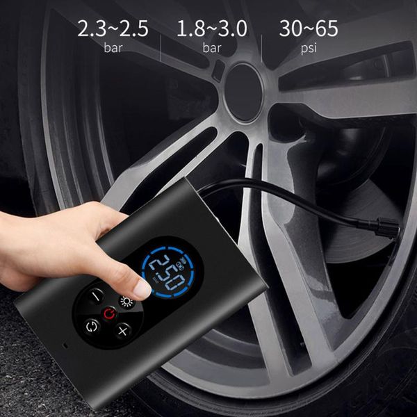 inflatable pump 150psi portable tire inflator cordless air rechargeable electric handheld for car motorcycle bike ball
inflatable pump 150psi portable tire inflator cordless air rechargeable electric handheld for car motorcycle bike ball