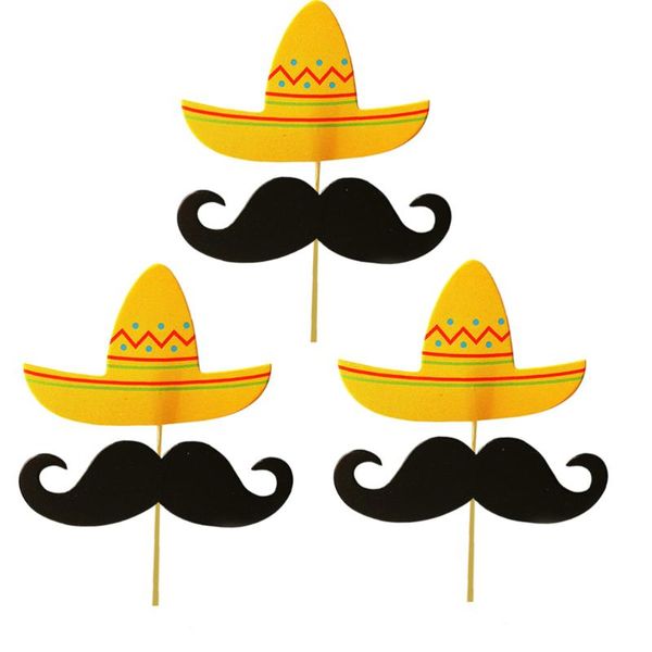 other festive & party supplies 24pcs mexican carnival mustache and hat cake ers cupcake ornament table decoration for baby birt
other festive & party supplies 24pcs mexican carnival mustache and hat cake ers cupcake ornament table decoration for baby birt
