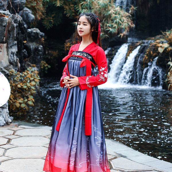 chinese traditional costume female dance costume hanfu dress qing dynasty clothes performance ancient chinese costume 10113, Red
chinese traditional costume female dance costume hanfu dress qing dynasty clothes performance ancient chinese costume 10113, Red