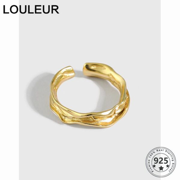 cluster rings louleur design 925 sterling silver ring 18k irregular for women jewelry opened 2021 trend, Golden;silver
cluster rings louleur design 925 sterling silver ring 18k irregular for women jewelry opened 2021 trend, Golden;silver
