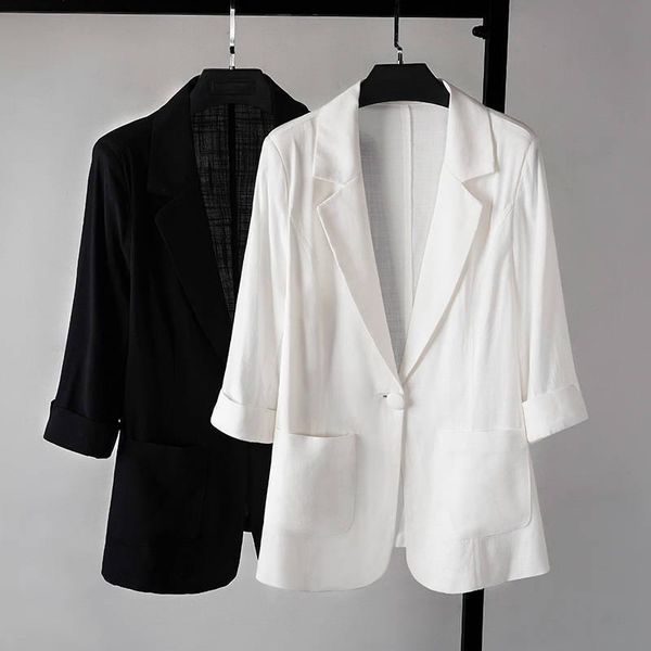 women's suits & blazers peonfly casual solid color single button pockets blazer women elegant office ladies spring autumn coat jacket, White;black
women's suits & blazers peonfly casual solid color single button pockets blazer women elegant office ladies spring autumn coat jacket, White;black