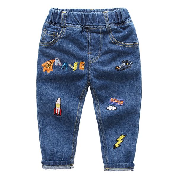 2-6y kids children casual jeans trousers baby toddler boy denim pants jean boys slim jean long pants bottoms clothing, Blue
2-6y kids children casual jeans trousers baby toddler boy denim pants jean boys slim jean long pants bottoms clothing, Blue