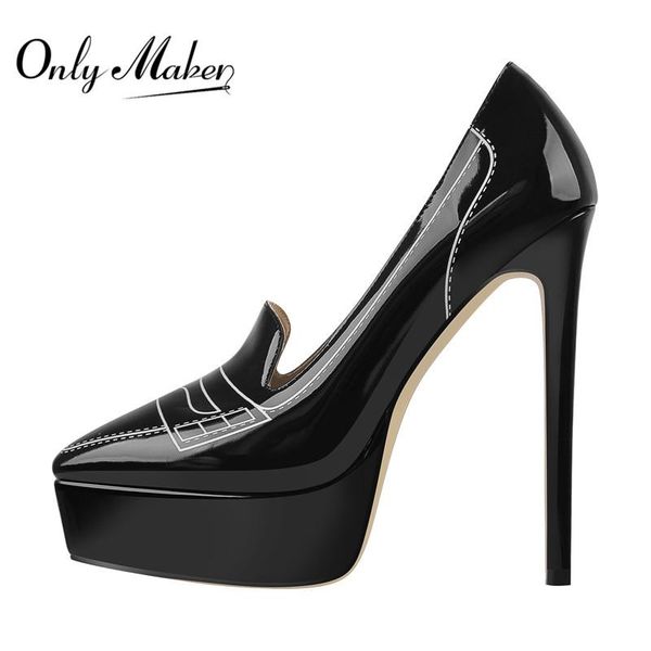 dress shoes onlymaker women's black slip on platform shallow official pointed toe super high heel pumps classic print fashion
dress shoes onlymaker women's black slip on platform shallow official pointed toe super high heel pumps classic print fashion