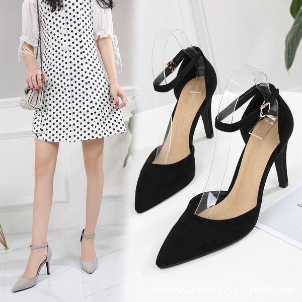 velvet shoes sandals straps high heels 2021 women's suit female beige suede high-heeled stiletto girls buckle fashion black
velvet shoes sandals straps high heels 2021 women's suit female beige suede high-heeled stiletto girls buckle fashion black