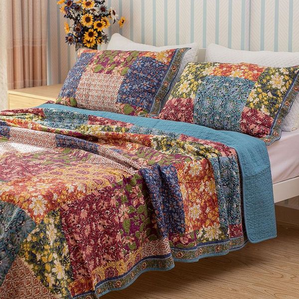 comforters & sets vintage floral bedspreads coverlet set 3pcs washed cotton quilts bed cover pillowcase king size quilted quilt summer
comforters & sets vintage floral bedspreads coverlet set 3pcs washed cotton quilts bed cover pillowcase king size quilted quilt summer